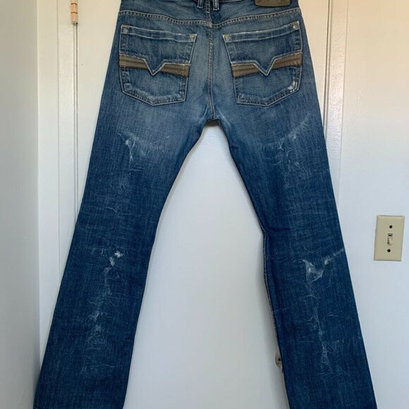 Pre-owned Men's Diesel Zatiny 0073J 30 x 32 - Picture 3 of 8